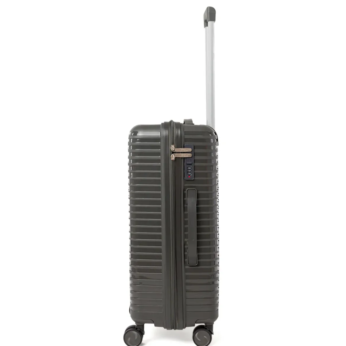 Trolley medio grigio antracite Romeo Gigli rigido con combinazione