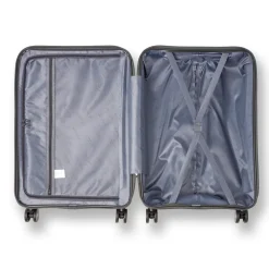 Trolley medio grigio antracite Romeo Gigli rigido con combinazione