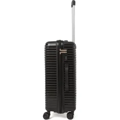 Trolley medio nero Romeo Gigli rigido in polipropilene antiurto