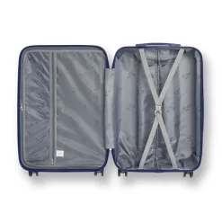 Trolley medio rigido da stiva blu Romeo Gigli Milano