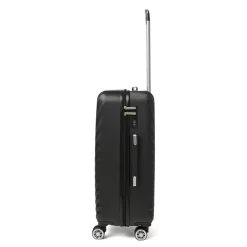 Trolley medio rigido nero con ruote pivotanti Romeo Gigli Milano