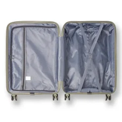 Trolley medio verde militare resistente rigido Romeo Gigli Milano