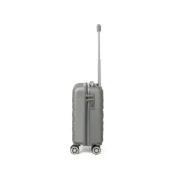 Trolley mini sotto sedile per voli low cost argento in ABS Romeo Gigli