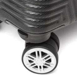 Trolley mini sotto sedile per voli low cost nero in ABS Romeo Gigli