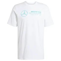 T-shirt da Uomo bianca con logo adidas x Mercedes-AMG Petronas F1 Team