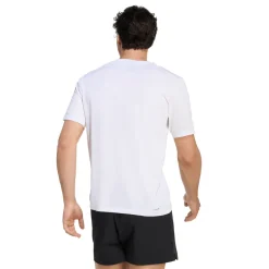T-shirt sportiva a mezze maniche Bianca da Uomo traspirante adidas