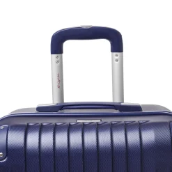 Valigia da stiva rigida blu con combinazione Romeo Gigli Milano