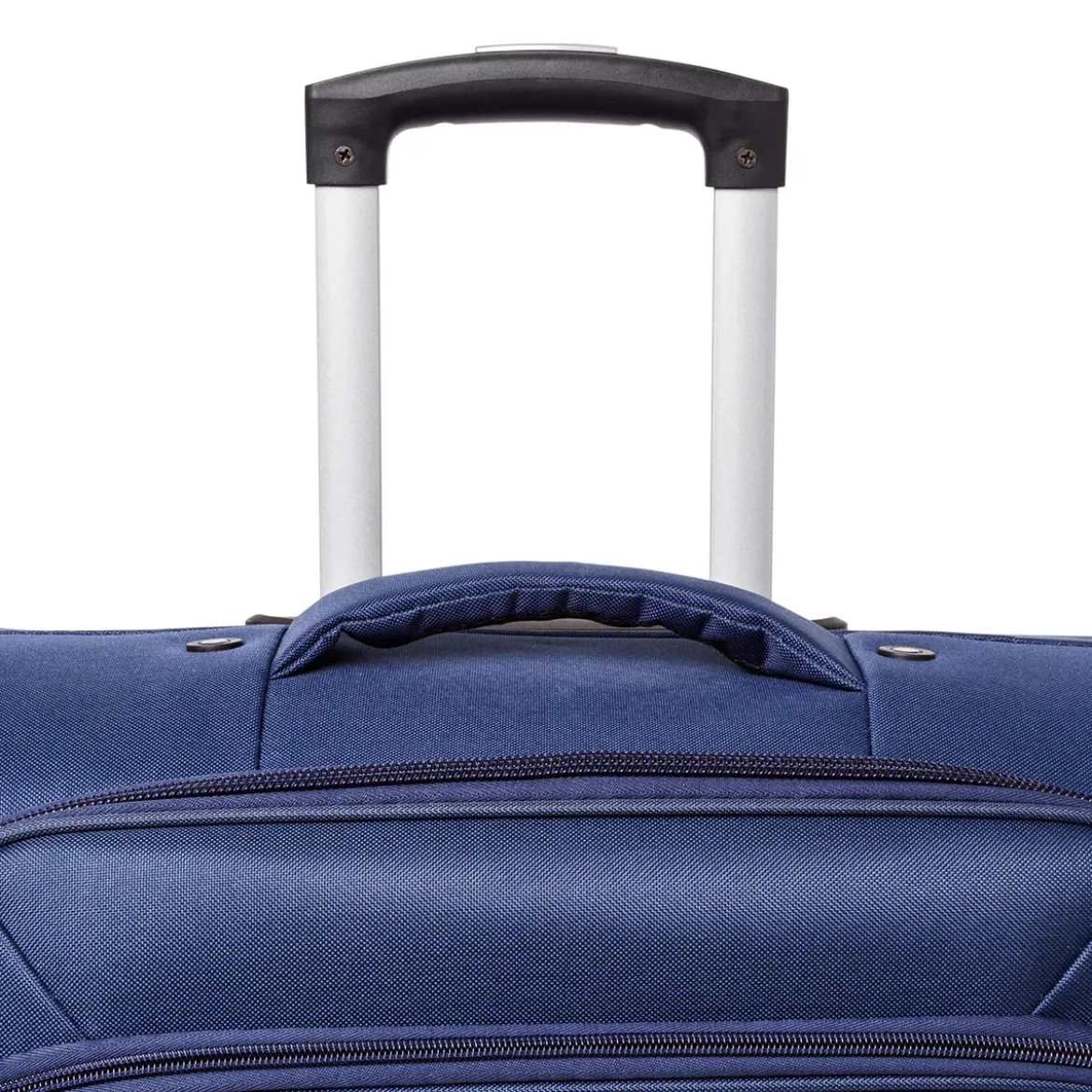 Valigia grande da stiva Romeo Gigli Milano blu per lunghi viaggi