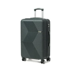Valigia media verde in ABS con ruote piroettanti Romeo Gigli Milano