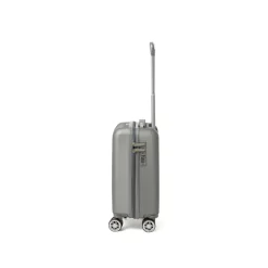Valigia mini sotto sedile per voli low cost argento in ABS Romeo Gigli