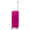 Valigia rigida fucsia con chiusura a combinazione Romeo Gigli Milano