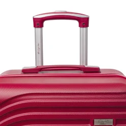 Valigia rigida rossa da stiva per viaggi lunghi Romeo Gigli Milano