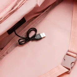 Zaino da Viaggio Bagaglio a Mano per Aereo Low Cost rosa Romeo Gigli