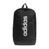 Zaino nero con tasca e logo frontale adidas