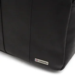 Zaino nero da Uomo con doppia zip e spallacci regolabili Carrera Jeans