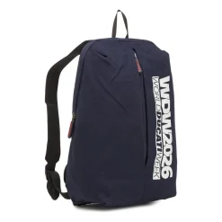 Zaino sportivo blu da Uomo con tasca e stampa WDW 2026 Ducati